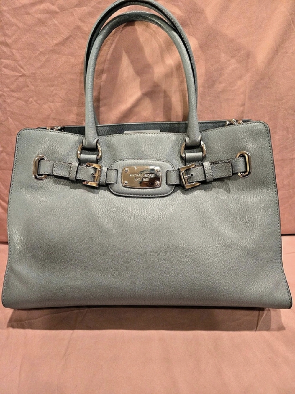 Michael Kors Hamilton Large Satchel Sky Blue